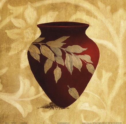 Red Vase I