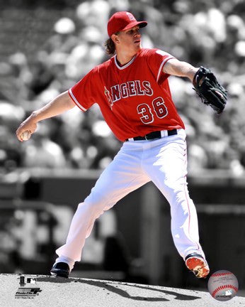 Jered Weaver 2011 Spotlight Action