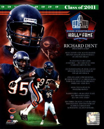 Richard Dent 2011 Hall of Fame Composite