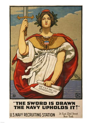 Kenyon Cox WWI Poster