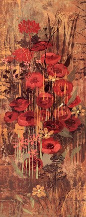 Floral Frenzy Red IV