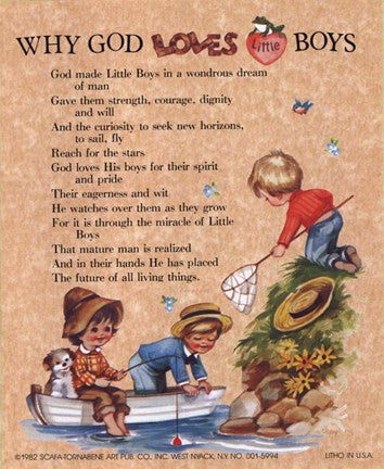 Why God Loves Little Boys