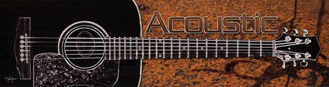 Acoustic - black guitar