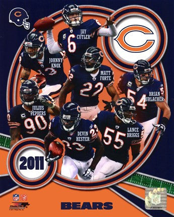 Chicago Bears 2011 Team Composite