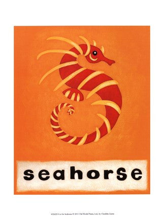 S is for Seahorse