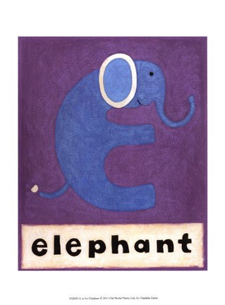 E is for Elephant