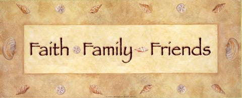 Faith, Family, Friends