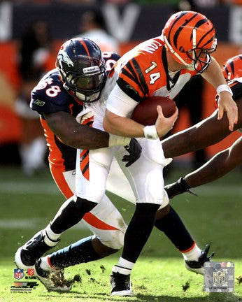 Von Miller 2011 Running Action