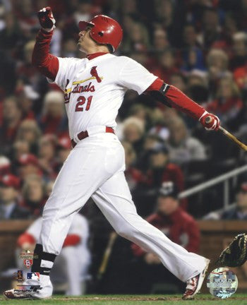 Allen Craig Home Run Game 7 of the 2011 MLB World Series Action (#36)