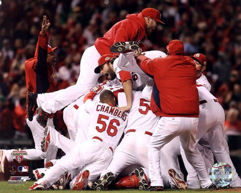 The St. Louis Cardinals Celebrate Winning World Series in Game 7 of the 2011 World Series (Celebration #2)