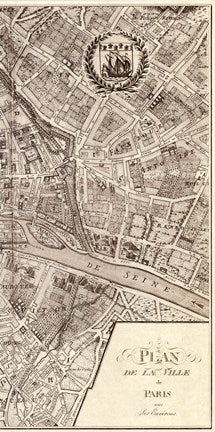 Plan de la Ville de Paris, 1715 (R)