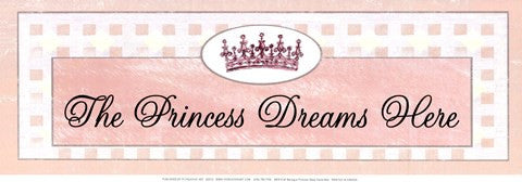 Princess Sleeps Here - mini