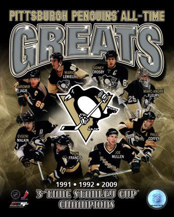 Pittsburgh Penguins All-Time Greats Composite