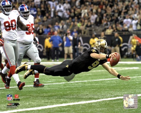 Drew Brees 2011 Action