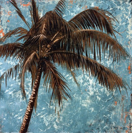 Palm on tourquoise I