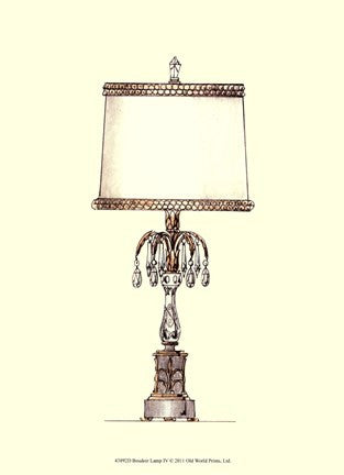 Boudoir Lamp IV