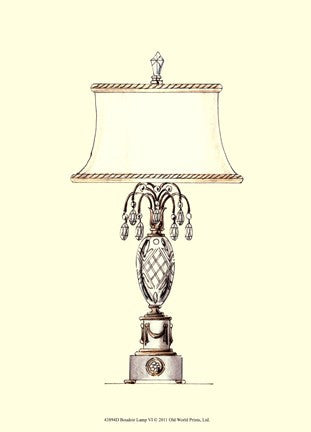 Boudoir Lamp VI