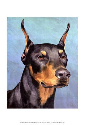 Dog Portrait-Dobie