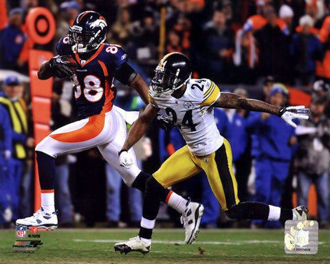 Demaryius Thomas Game Winning Touchdown 2011 AFC Wild Card Playoff Action