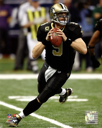 Drew Brees 2011 NFC Wild Card Playoff Action