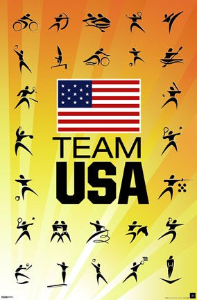 London 2012 Olympics - Team US yellow