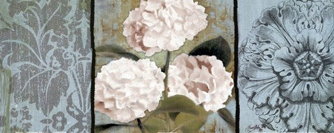 Pink Hydrangeas Panel I