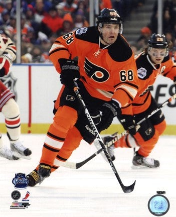 Jaromir Jagr 2012 NHL Winter Classic Action