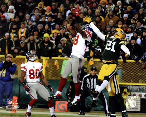 Hakeem Nicks Touchdown NFC Divisional Playoff Game Action