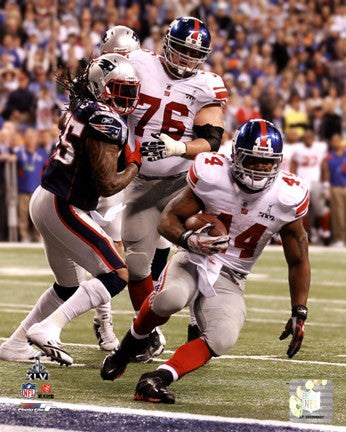 Ahmad Bradshaw Touchdown Run Super Bowl XLVI