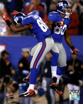 Victor Cruz & Hakeem Nicks 2011 Action