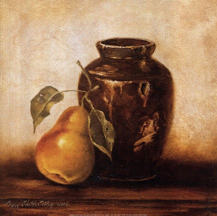 Crock with Pears