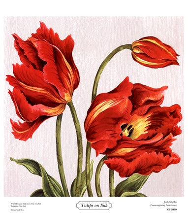 Tulips on Silk