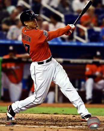 Giancarlo Stanton 2012 Action