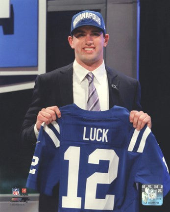 Andrew Luck 2012 NFL Draft #1 Draft Pick