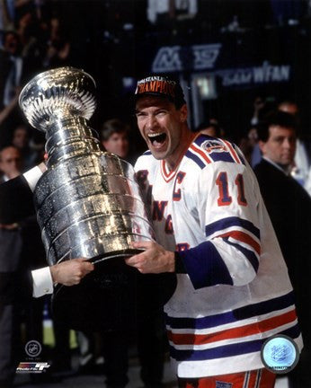 Mark Messier 1993-94 Stanley Cup Celebration