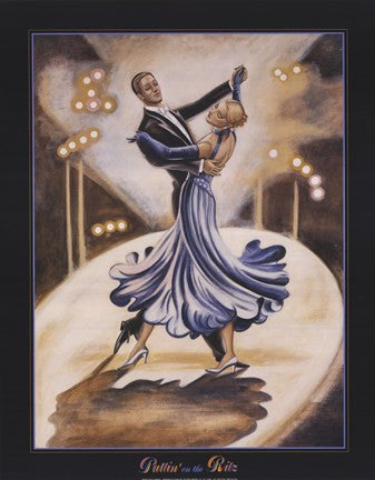 Dancers I (Blue)