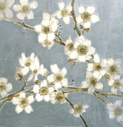 Silver Blossoms I