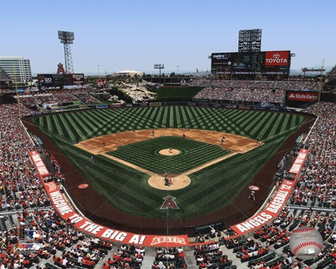 Anaheim at Angel Stadium 2012