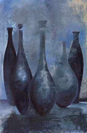 Vases in Blue II