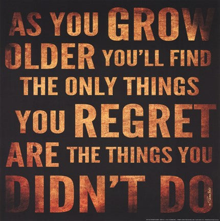 As You Grow Older