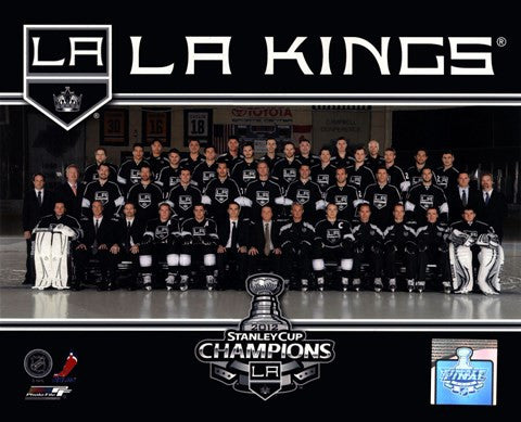 Los Angeles Kings 2012 NHL Stanley Cup Champions Team Photo