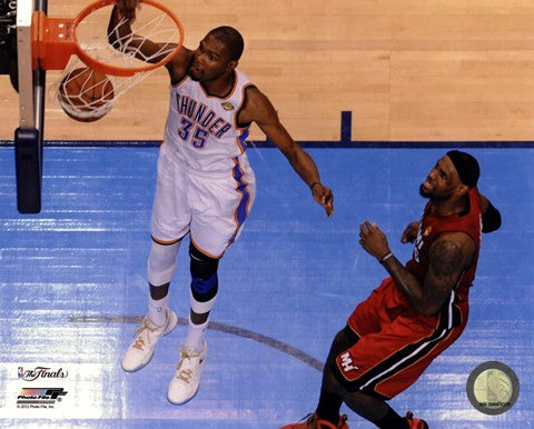 Kevin Durant Game 1 of the 2012 NBA Finals Action