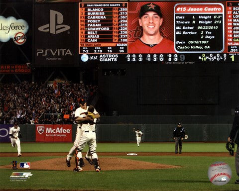 Matt Cain throws a Perfect Game AT&T Park June 13, 2012