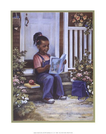 Girl with Book