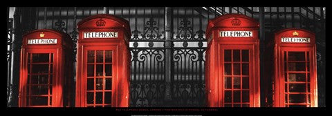 Red Telephone Boxes, London