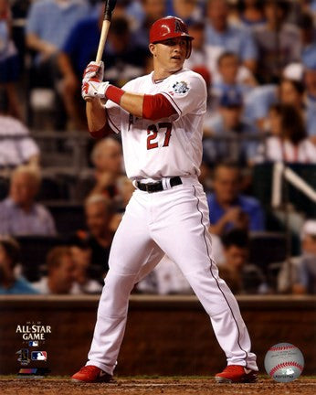 Mike Trout 2012 MLB All-Star Game Action