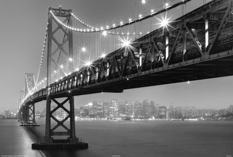 Bay Bridge At Night