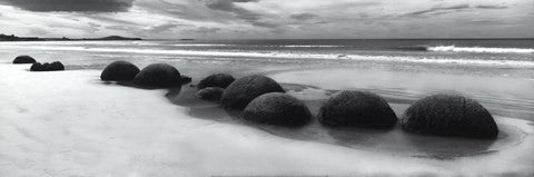 Moeraki Boulders Panorama