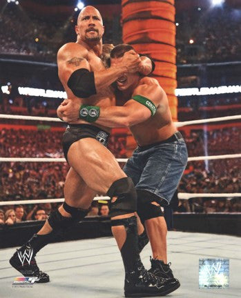 The Rock Wrestlemania 28 Action