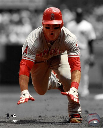 Mike Trout 2012 Spotlight Action